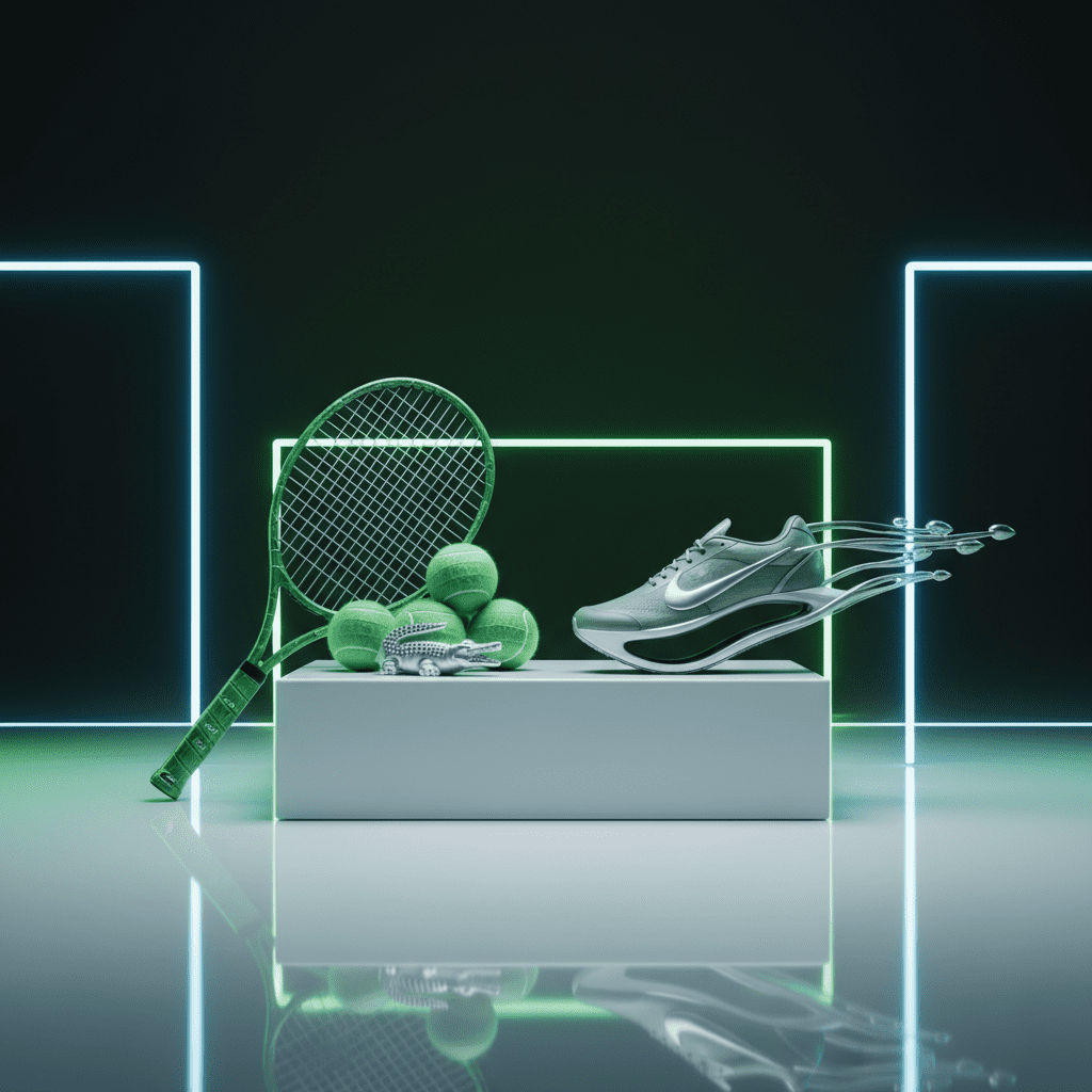 Lacoste Play with Icons global campaign 2025 challenges Nike trend