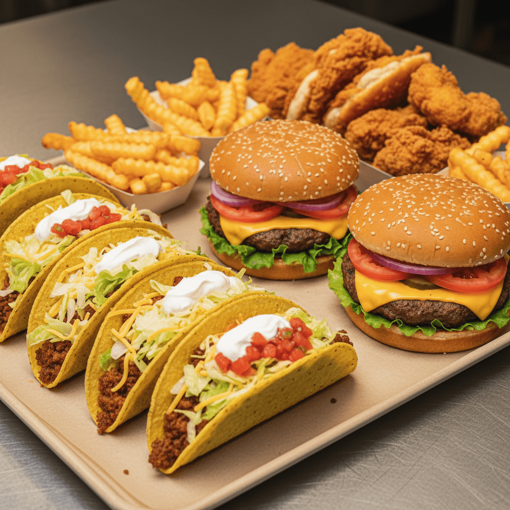 New menu items from Taco Bell McDonalds and Popeyes revealed