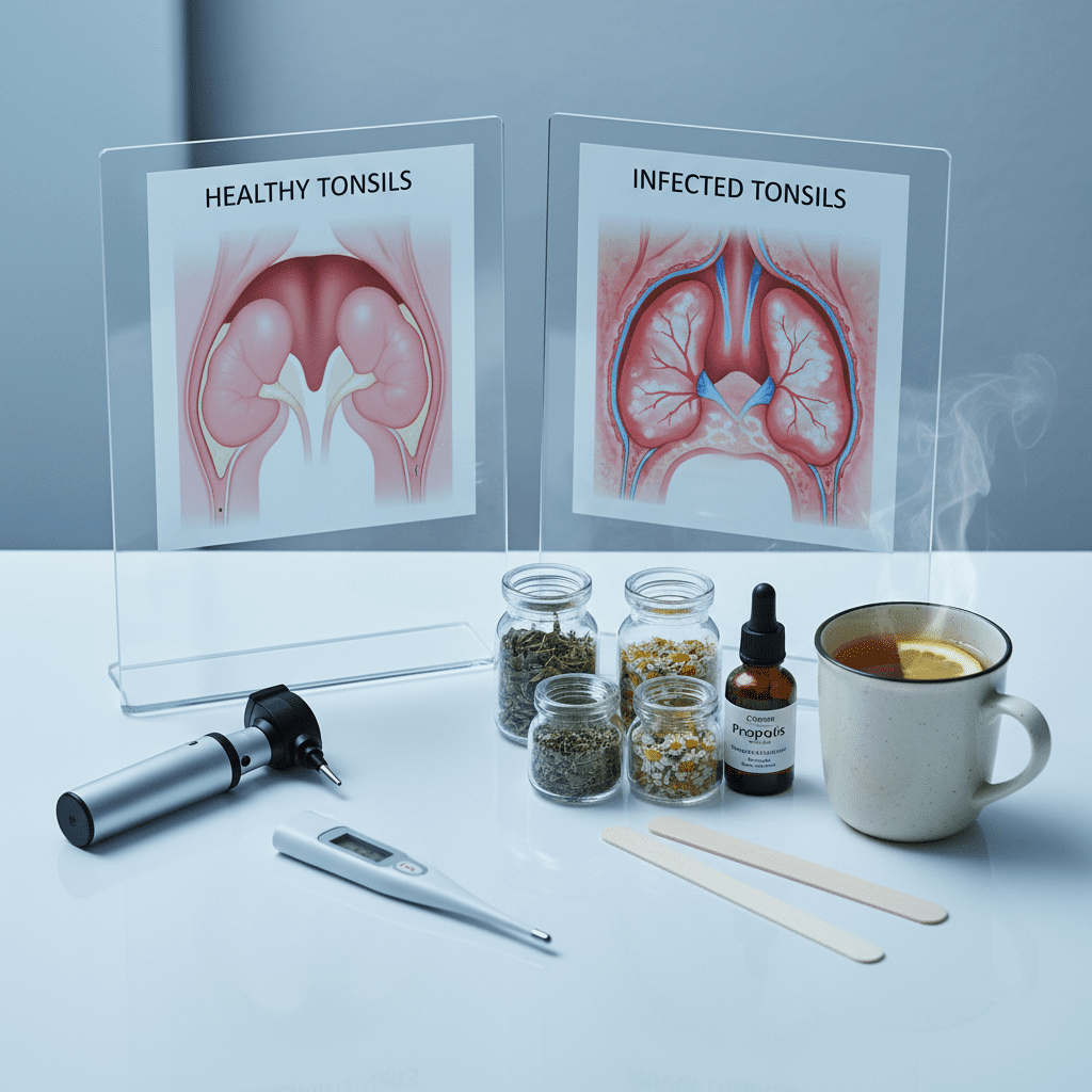 Tonsillitis Early Symptoms Causes and Treatments Confused with a Cold